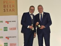 Brau2019  BEERStar Award 2019 überreicht von: links: Georg Rittmayer, Präsident der Privaten Brauereien Bayern e.V. rechts: Detlef Projahn, Präsident der Privaten Brauereien Deutschland e.v.  -- : Messe