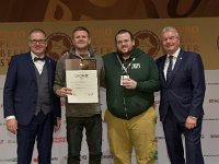 Brau2019  BEERStar Award 2019 überreicht von: links: Georg Rittmayer, Präsident der Privaten Brauereien Bayern e.V. rechts: Detlef Projahn, Präsident der Privaten Brauereien Deutschland e.v.  -- : Messe