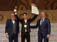 Brau2019  BEERStar Award 2019 überreicht von: links: Georg Rittmayer, Präsident der Privaten Brauereien Bayern e.V. rechts: Detlef Projahn, Präsident der Privaten Brauereien Deutschland e.v.  -- : Messe