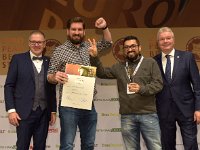 Brau2019  BEERStar Award 2019 überreicht von: links: Georg Rittmayer, Präsident der Privaten Brauereien Bayern e.V. rechts: Detlef Projahn, Präsident der Privaten Brauereien Deutschland e.v.  -- : Messe