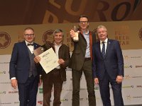 Brau2019  BEERStar Award 2019 überreicht von: links: Georg Rittmayer, Präsident der Privaten Brauereien Bayern e.V. rechts: Detlef Projahn, Präsident der Privaten Brauereien Deutschland e.v.  -- : Messe