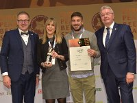 Brau2019  BEERStar Award 2019 überreicht von: links: Georg Rittmayer, Präsident der Privaten Brauereien Bayern e.V. rechts: Detlef Projahn, Präsident der Privaten Brauereien Deutschland e.v.  -- : Messe