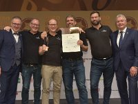 Brau2019  BEERStar Award 2019 überreicht von: links: Georg Rittmayer, Präsident der Privaten Brauereien Bayern e.V. rechts: Detlef Projahn, Präsident der Privaten Brauereien Deutschland e.v.  -- : Messe