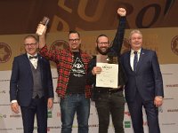 Brau2019  BEERStar Award 2019 überreicht von: links: Georg Rittmayer, Präsident der Privaten Brauereien Bayern e.V. rechts: Detlef Projahn, Präsident der Privaten Brauereien Deutschland e.v.  -- : Messe