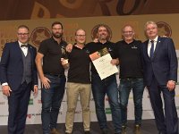 Brau2019  BEERStar Award 2019 überreicht von: links: Georg Rittmayer, Präsident der Privaten Brauereien Bayern e.V. rechts: Detlef Projahn, Präsident der Privaten Brauereien Deutschland e.v.  -- : Messe