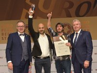 Brau2019  BEERStar Award 2019 überreicht von: links: Georg Rittmayer, Präsident der Privaten Brauereien Bayern e.V. rechts: Detlef Projahn, Präsident der Privaten Brauereien Deutschland e.v.  -- : Messe