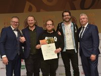 Brau2019  BEERStar Award 2019 überreicht von: links: Georg Rittmayer, Präsident der Privaten Brauereien Bayern e.V. rechts: Detlef Projahn, Präsident der Privaten Brauereien Deutschland e.v.  -- : Messe