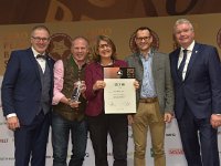 Brau2019  BEERStar Award 2019 überreicht von: links: Georg Rittmayer, Präsident der Privaten Brauereien Bayern e.V. rechts: Detlef Projahn, Präsident der Privaten Brauereien Deutschland e.v.  -- : Messe