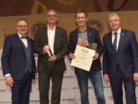 Brau2019  BEERStar Award 2019 überreicht von: links: Georg Rittmayer, Präsident der Privaten Brauereien Bayern e.V. rechts: Detlef Projahn, Präsident der Privaten Brauereien Deutschland e.v.  -- : Messe