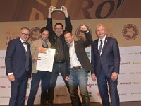 Brau2019  BEERStar Award 2019 überreicht von: links: Georg Rittmayer, Präsident der Privaten Brauereien Bayern e.V. rechts: Detlef Projahn, Präsident der Privaten Brauereien Deutschland e.v.  -- : Messe