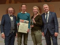 Brau2019  BEERStar Award 2019 überreicht von: links: Georg Rittmayer, Präsident der Privaten Brauereien Bayern e.V. rechts: Detlef Projahn, Präsident der Privaten Brauereien Deutschland e.v.  -- : Messe