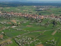 Kirschblüte  Kirschblüte in Kalchreuth : Luftaufnahmen Luftbild