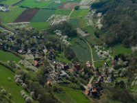Kirschblüte  Kirschblüte bei Rüsselbach : Luftaufnahmen Luftbild