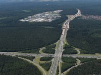 Nürnberg Autobahn BAB A6  Nürnberg Autobahn  BAB A6 Fahrbahnverbreiterung zw. Kreuz Nürnberg Süd und Ost Feucht  Langwasser : Luftaufnahmen