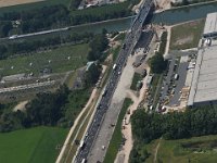 Erlangen Frauenaurach  Frauenaurach BAB A3 MD Autobahn Kanalbrücke  MD Kanal : Luftbild