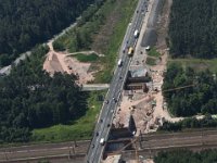 Nuernberg  Morenbrunn  Nuernberg BAB A 6  Autobahn Ausbau   Nuernberg Kreuz Ost und Kreuz Sued : Luftbild