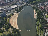 Nuernberg Woehrd Woehrdersee  Woehrdersee Tullnau Sandstrand Norikus-Bucht Wasserwelt Woehrdersee : Luftaufnahmen