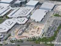 Nuernberg Langwasser  Messegelaende Neubau Halle 3C : Luftaufnahmen